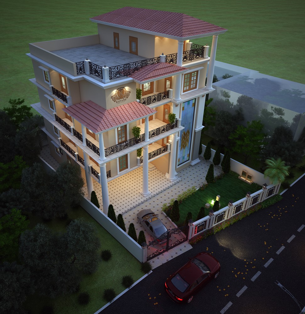 Rajvansi — Akshaya Choudhury Residence detail photograph by Z-Axis Architects