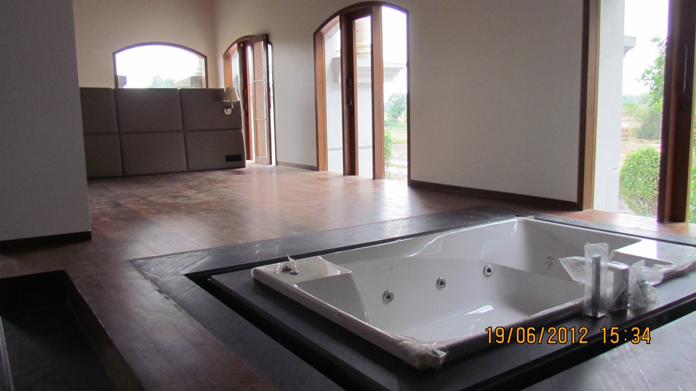 Rohit Saraf Luxury Farmhouse detail photograph by Z-Axis Architects
