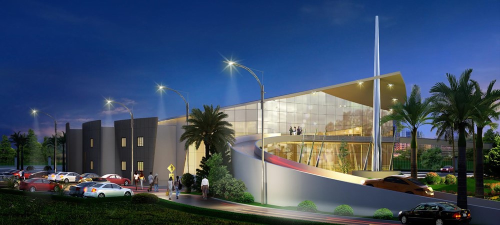 Rourkela Municipal Convention Center detail photograph by Z-Axis Architects