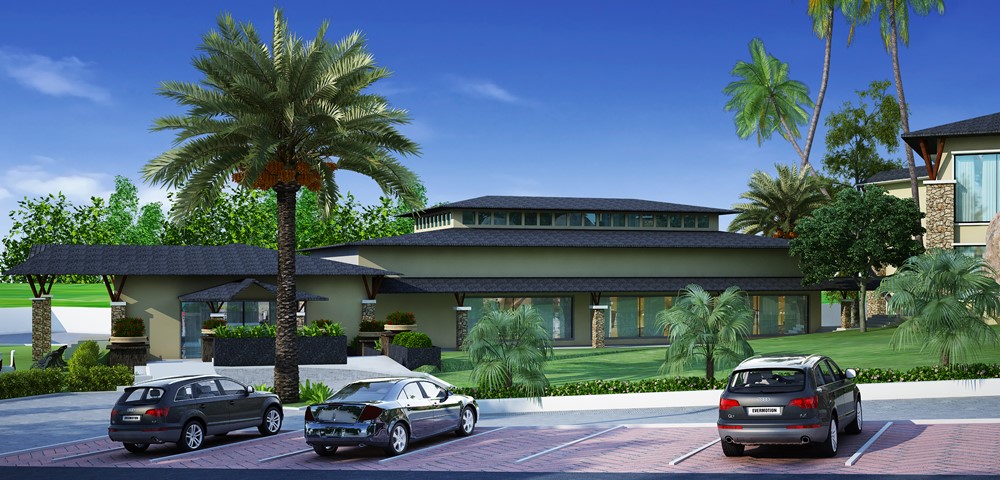 Suryaprava Club Town detail photograph by Z-Axis Architects