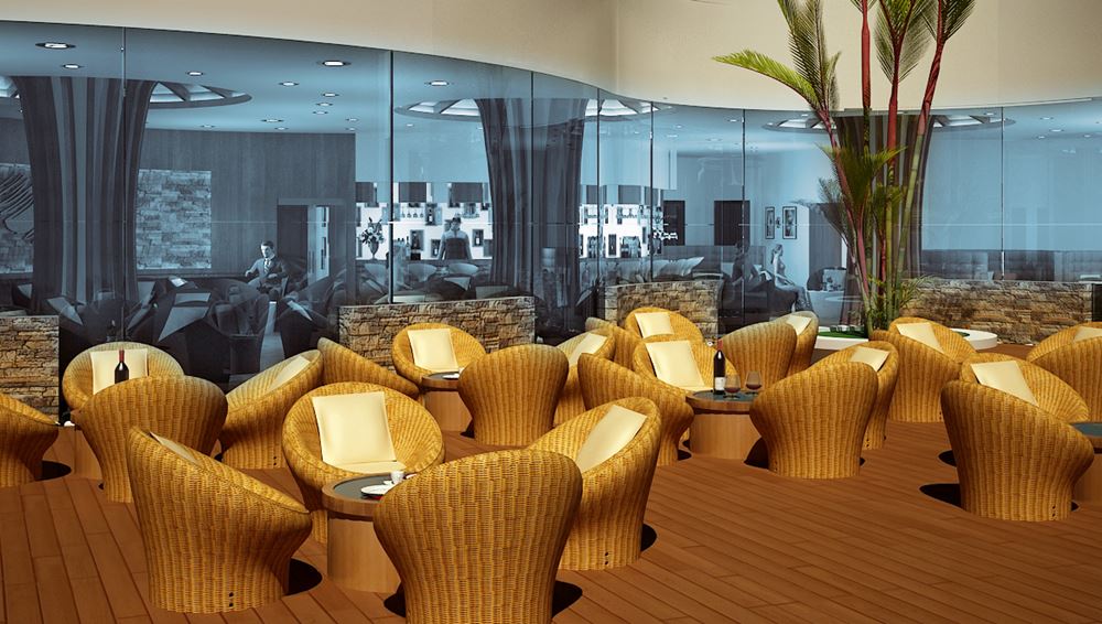 Bhubaneswar Club Bar & Lounge by Z-Axis Architects