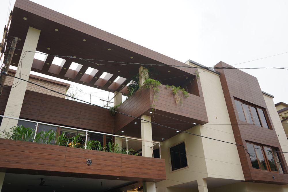 Kishan Tayal Private Residence detail photograph by Z-Axis Architects