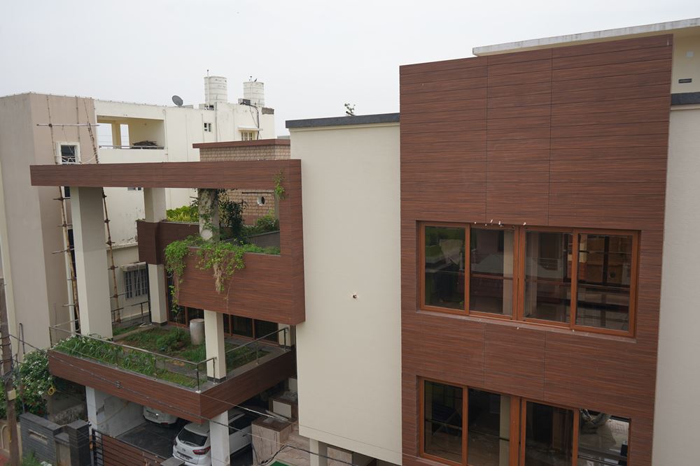 Kishan Tayal Private Residence detail photograph by Z-Axis Architects