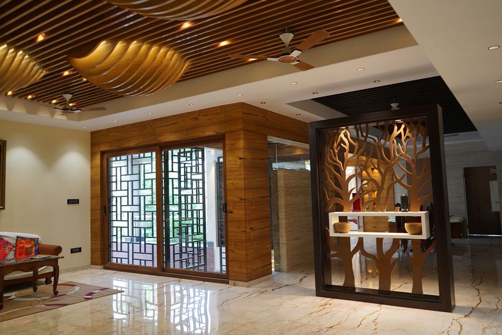 Kishan Tayal Private Residence detail photograph by Z-Axis Architects
