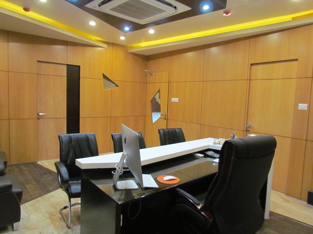Menajee Zarda Corporate Office detail photograph by Z-Axis Architects