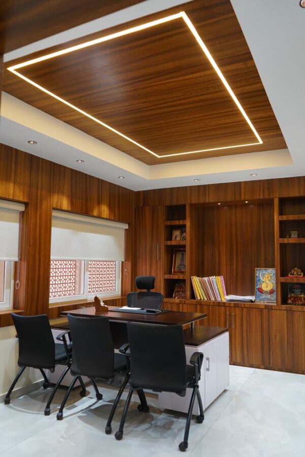 P.K. Batra Corporate Headquarters detail photograph by Z-Axis Architects