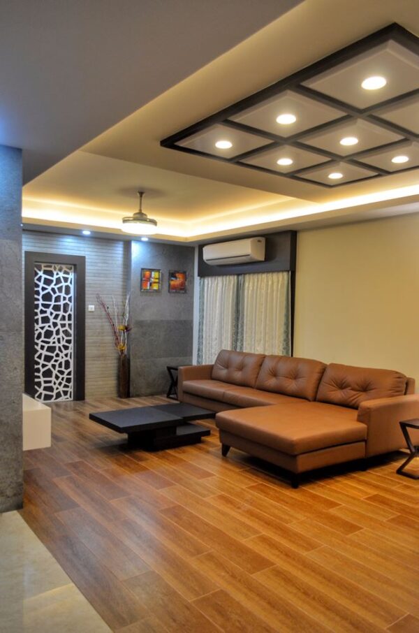 Pawan Agarwal Residence — Utkal Heights detail photograph by Z-Axis Architects