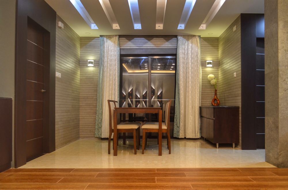 Pawan Agarwal Residence — Utkal Heights detail photograph by Z-Axis Architects