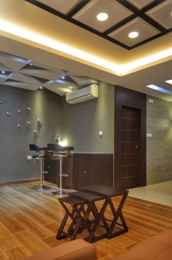 Pawan Agarwal Residence — Utkal Heights detail photograph by Z-Axis Architects