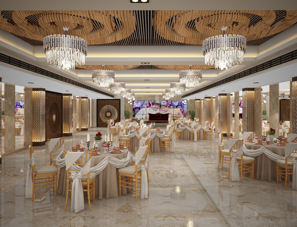 Richi Regency Banquet by Z-Axis Architects & Interior Consultants
