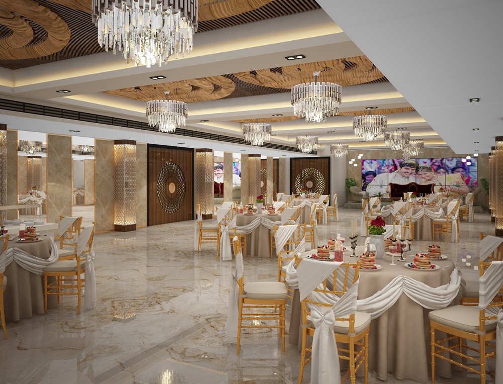 Richi Regency Banquet detail photograph by Z-Axis Architects
